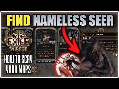 The Best Map to Scry for Profit & How to find The Nameless Seer in Mirage 3.28 - Path of Exile