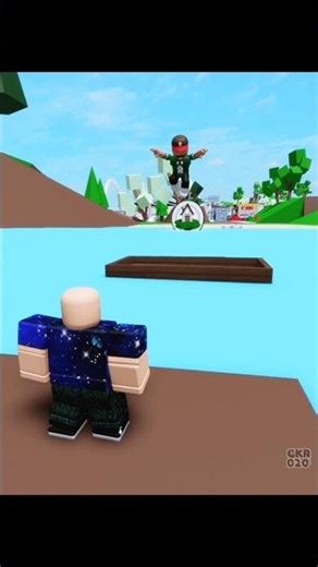 jatoh kah bah? #roblox #funny #games #gaming #memes #shorts #short