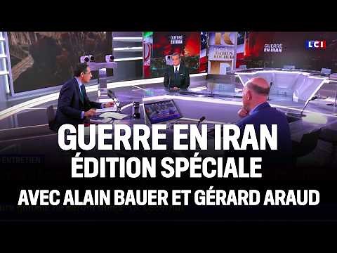 Guerre en Iran : Alain Bauer et Gérard Araud invités de Darius Rochebin｜LCI