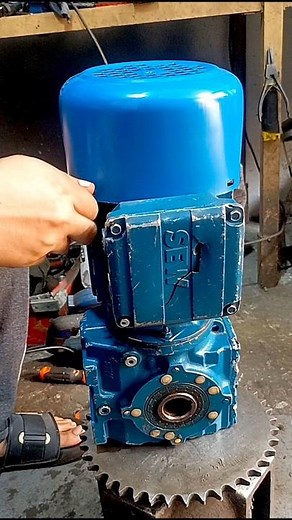 How to Adjust Motor Fan Cover Perfectly #mechanic #gearbox
