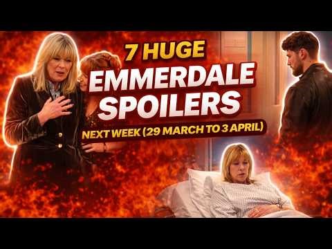 7 huge Emmerdale spoilers for next week (29 March to 3 April)