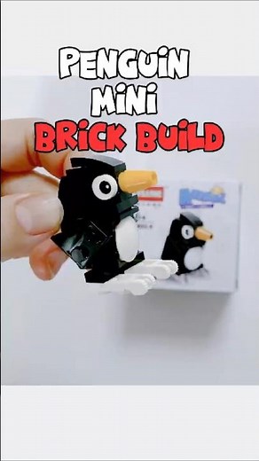 Penguin Mini Brick Build