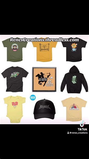 Some fresh designs in my threadless store