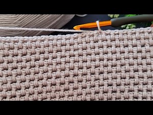 The Easiest and Fastest Crochet Stitch Pattern for Beginners