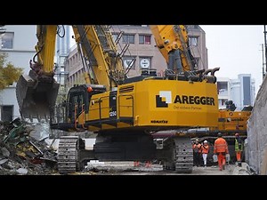 Aregger Komatsu PC1250 Demolition Excavator