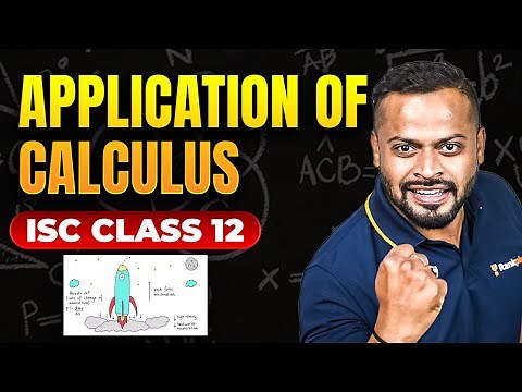 Application of Calculus | Class 12 Maths | ISC Board Exam 2025 | Rahul Dhakad Sir