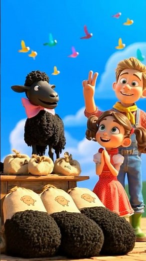 Baa Baa Black Sheep | Nursery Rhyme for Kids | #nurseryrhymes #tootookids #kidsshortvideos