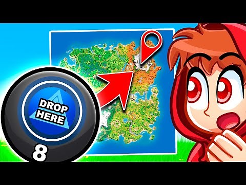 Using MAGIC 8 BALL to WIN in FORTNITE