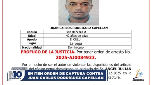 MicrovisionPrensa Microvision on Instagram: "La sub-dirección de investigaciones criminales de la Policía Nacional de La Vega, emitió una orden de captura contra Juan Carlos Rodríguez Capellán, por el hecho de ser el autor en violentar las disposiciones del artículo 309 del código penal dominicano en perjuicio del sr. Ángel Julián Castro García, quien fue agredido mientras ejercía sus funciones como portero en la emergencia del hospital Morillo King el pasado 10 de Diciembre de 2025. #n10 #micro