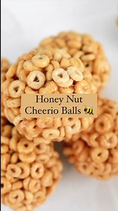3 comments | HONEY NUT CHEERIO BALLS  Like rice krispie treats...but even yummier!! This is a great recipe to make on the weekend for the school week ahead - they are the perfect size for packing in a lunchbox! #kidssnack #lunchboxideas #snackrecipes #easysnack #kidsrecipes Full Recipe In C.O.M.M.E.N.T.S. | The Soccer Mom Blog - Positive Inspiration for Moms | Facebook