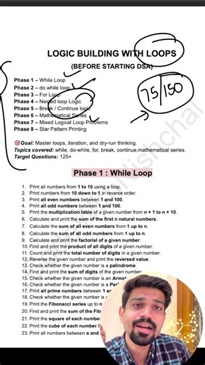 Logic Building With Loops