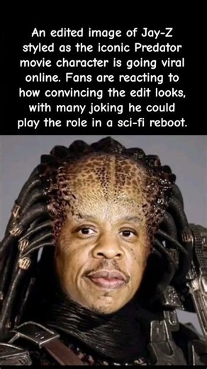 “Jay-Z in a Sci-Fi Movie?! This Viral Predator Edit Is Wild 👀🎬” #celebritynews