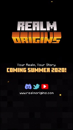 Introducing, Realm Origins. Enhancing the vanilla Minecraft experience in a way you've never seen before. http://realmorigins.com #minecraft #fyp