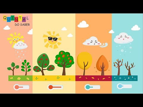 AS QUATRO ESTAÇÕES DO ANO PARA CRIANÇAS | EDUCAÇÃO INFANTIL