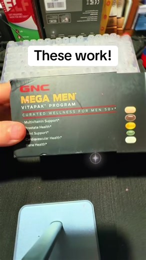 GNC Mega Men 50 Vitapak, 5-in-1 is a daily supplement pack designed for men who prefer a simple, organized approach to maintaining consistent wellness routines. This Vitapak format combines multiple supplements into one convenient daily packet, helping reduce the need to manage several bottles or complicated schedules. Many men choose Vitapaks because they make daily routines easier to follow and support long-term consistency. Each packet is pre-sorted for daily use, making it convenient for mor
