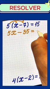 15K views · 259 reactions | ¡Resuelve ecuaciones como un experto con estos simples pasos! ✨易 #EcuacionesFáciles #MatemáticasDivertidas #ResuelveConFacilidad #RetoMatemático #TrucosDeEcuaciones | Matematicas - Aprender es Avanzar | Facebook
