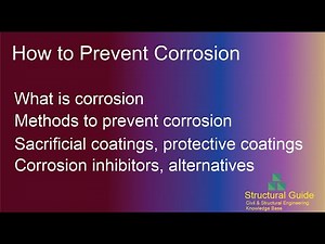 How to prevent corrosion | Special Methods to Adopt | Structural Guide