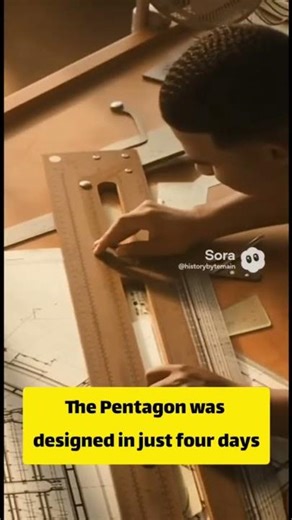 The Pentagon Was Designed in Just 4 Days 🏗️🇺🇸 #didyouknow