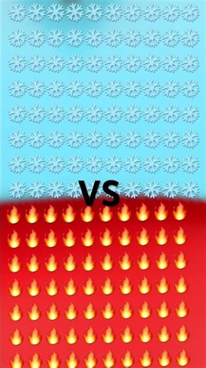 Fire vs ice