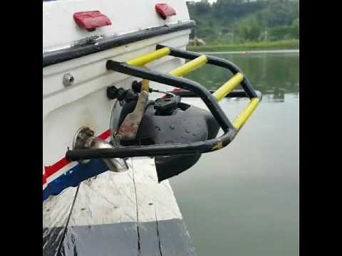 SEA TRUCK RC Boat Waterjet drive with reverse bucket 26cc gasoline engine