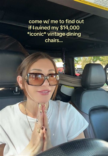 Ruined? $14K Vintage Dining Chairs Reupholstered with Zebra Print