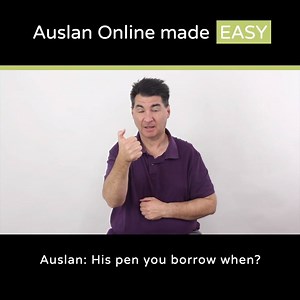 19 reactions | Want to learn how to sign a question in Auslan? Check out this video! Signing tips are at the end! Just 1min long! Let us know how you got on with copying the signs! Comment below. Enjoy! Happy Signing | Auslan Online | Facebook