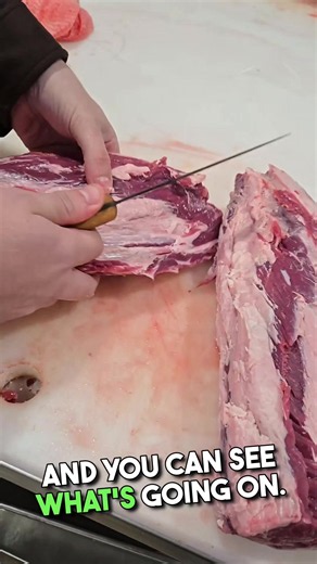 trimming and preparing my favourite cut 😇 #beef #howto | beef