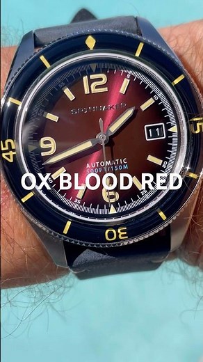 Spinnaker Fleuss Ox Blood Red