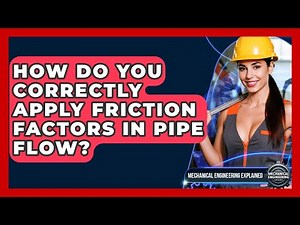 How Do You Correctly Apply Friction Factors In Pipe Flow? - Mechanical Engineering Explained