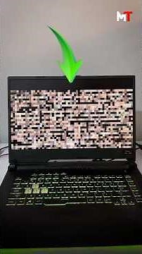ASUS ROG Strix Screen GLITCH 💀 #shorts