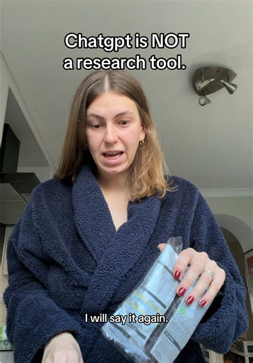 Chatgpt is NOT a research tool!!!!! #masters #research #study #phdthesis #studytips