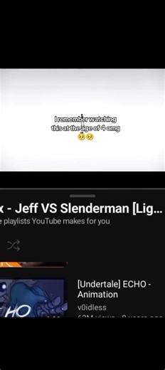 Also that light em up animation Slenderman x Jeff the Killer