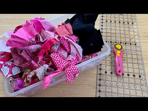 Simple Spiny Peaks Quilt using 2 1/2 inch STRIPS! 10th in our series to use leftover strips!