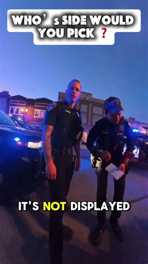 COPS VS MAN-Who’s correct?