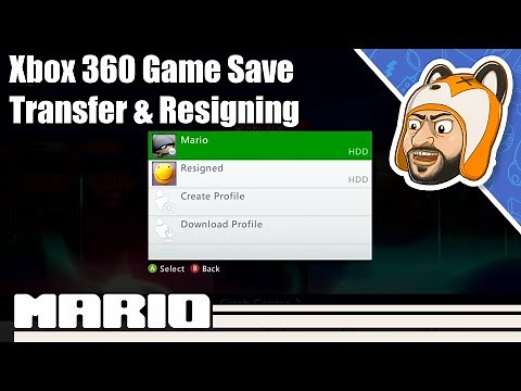 How to Transfer & Resign Xbox 360 Game Saves