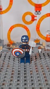 LEGO CAPTAIN AMERICA Avengers Minifigures #lego #legominifigures #marvel #endgame
