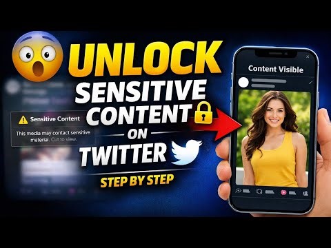How To See Sensitive Content On Twitter (X) | Unlock Sensitive Content 2026