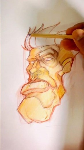 No Plan, Just Color 🎨 Watch This Random Character Come to Life (Colored Pencils & Ink)