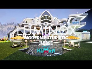Luminox Modern Futuristic Home with Helipad🚁 | Once Human Base Showcase