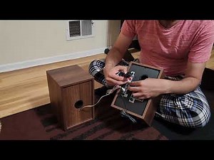 Crosley S200A-WA 4" Active Powered Bluetooth Stereo Speakers with Optical, USB, and Aux Connections