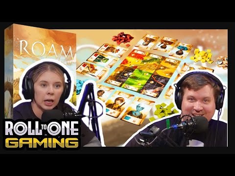 Roam Board Game Playthrough | Explore, Rescue & Control the Map