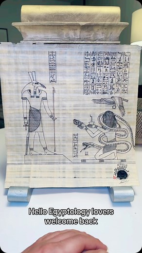 3.5K views · 90 reactions | Another Ancient Egyptian papyrus project...