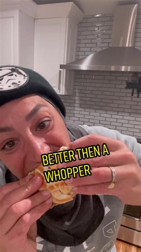 Delicious Homemade Burger Recipe | Whopper Mushroom Melt