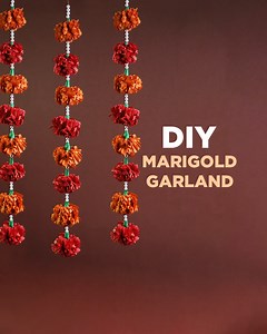 12K views · 49 reactions | Marigold Garland | DIY Marigold Garland |...