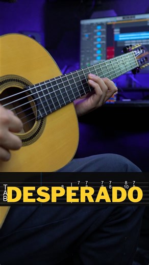 Daniel Garrido on Instagram: "Desperado tablatura introducción Re editado. (Canción del mariachi - Antonio Banderas) . . . . . . . #canciondelmariachi #antoniobanderas #tablatura #tutorial #guitarra #requinto #acordes #desperado"