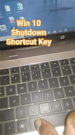 computer shutdown shortcut key #shortfeed #shortcutkeys #shortvideo #computereducation #computerzone