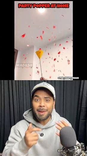 How To Make A Party Popper 🎉 PEN PARTY POPPER