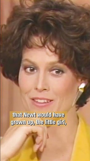 Sigourney Weaver on the idea of "Alien 3" (when "Aliens" was released) #actress #shorts
