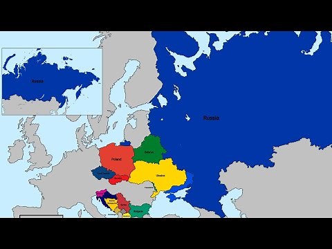 History of all Slavic countries | Every year