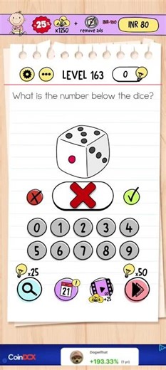 brain test 163 || brain test level 163